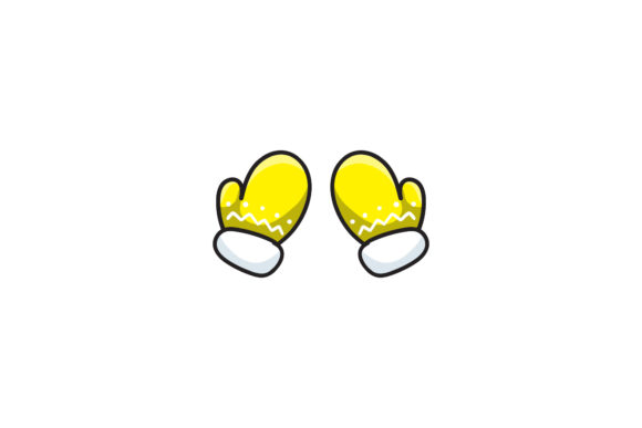 Christmas Gloves Illustrations Asset