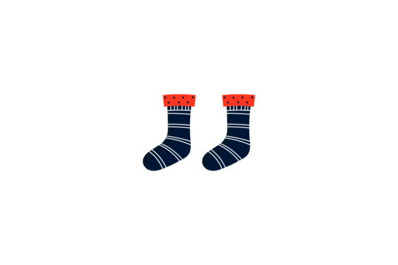 Christmas Stocking Asset Design Vector