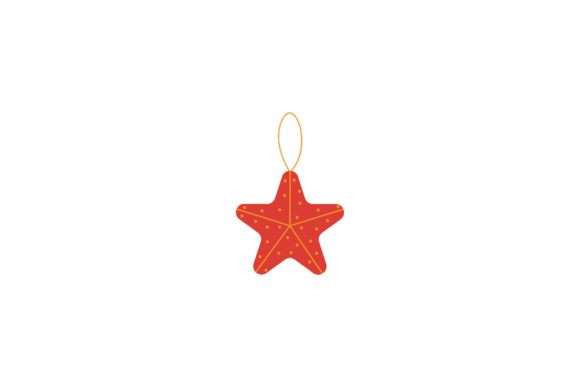 Christmas Tree Ornaments Asset Vector