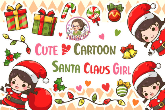 Cute Cartoon Christmas Element Illustrations
